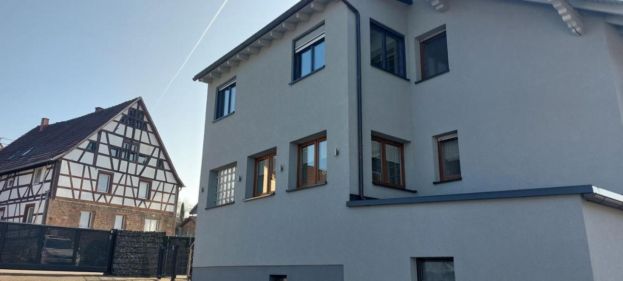 Grosse Tolle 4 Zimmer Ferienwohnung Im Herzen Des Odenwaldes Mörlenbach Dış mekan fotoğraf