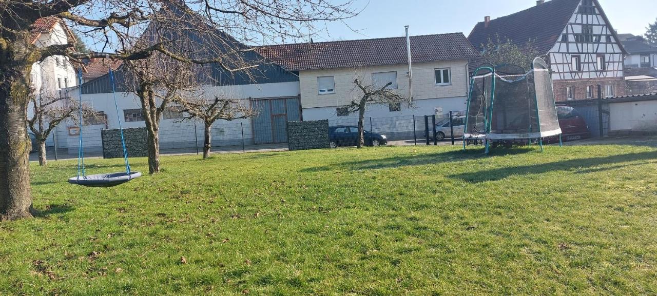 Grosse Tolle 4 Zimmer Ferienwohnung Im Herzen Des Odenwaldes Mörlenbach Dış mekan fotoğraf